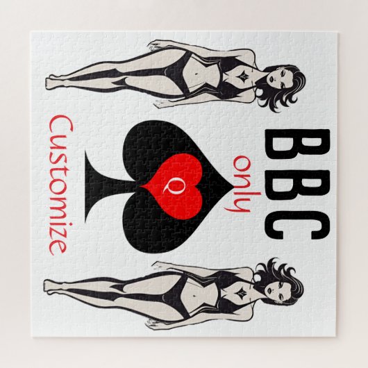 Puzzle BBC Seule pique lame signe Thunder_Cove (Horizontal)