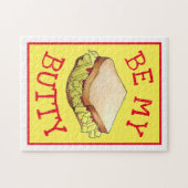 Puzzle BE MON BETTY Anglais Chip Shop Sandwich UK Foodie (Horizontal)