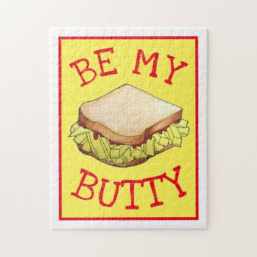 Puzzle BE MON BETTY Anglais Chip Shop Sandwich UK Foodie (Vertical)