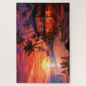 Puzzle 🌅 Beach Bar Sunset (Vertical)