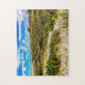 Puzzle Beach Greens (Vertical)