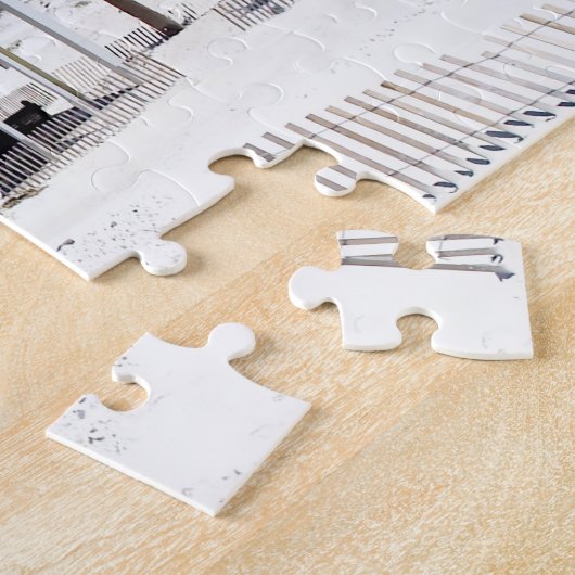 Puzzle Beach House en Floride (Côté)