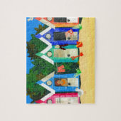 Puzzle 'Beach Huts' (Vertical)