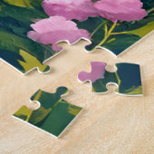 Puzzle Beach in Bloom | Pink Hydrangea Oceanside Coastal (Côté)