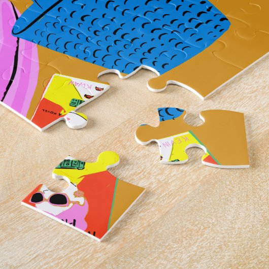 Puzzle Beachy Keen - rose (Côté)