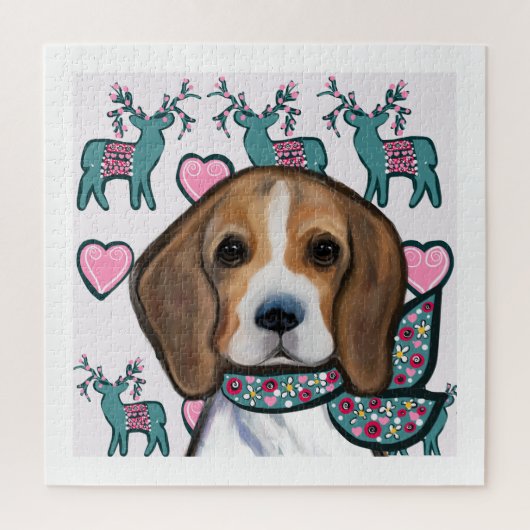 Puzzle Beagle (Vertical)