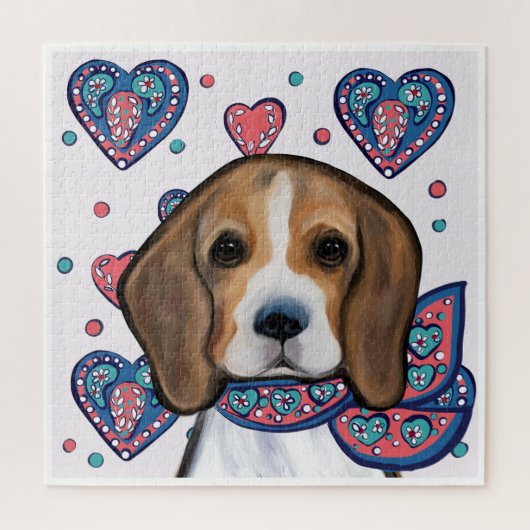 Puzzle Beagle      (Vertical)