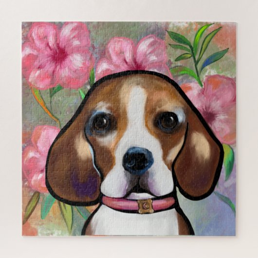 Puzzle Beagle (Vertical)