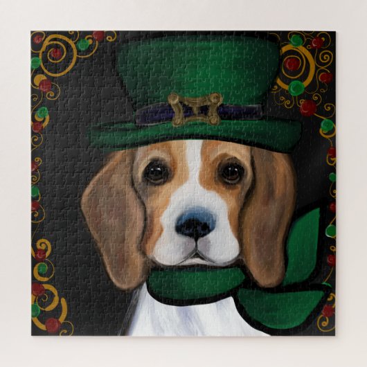 Puzzle Beagle (Vertical)