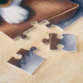 Puzzle Beagle Chien Chien Festive de Noël (Côté)