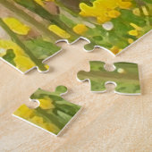 Puzzle beagle dans les fleurs juste continuer à sniffer l (Côté)