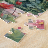 Puzzle Beagle en Jardin cadeau fleuri, amoureux des anima (Côté)