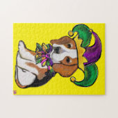 PUZZLE BEAGLE MARDI GRAS (Horizontal)