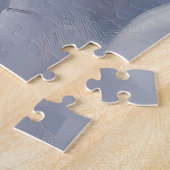 Puzzle Beagle Noël sous la neige (Côté)