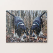 Puzzle Beagles de chasse (Horizontal)