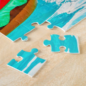Puzzle Beagles sur le char burger (Côté)