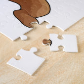 Puzzle Bear as Secretary with Phone (Côté)