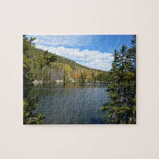 Puzzle Bear Lake au parc national Rocky Mountain (Horizontal)