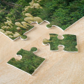Puzzle Beargrass au-dessus du lac Grinnell dans les nombr (Côté)