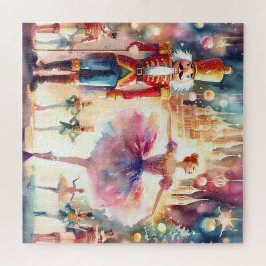 Puzzle Beau Aquarelle Nutcracker (Horizontal)