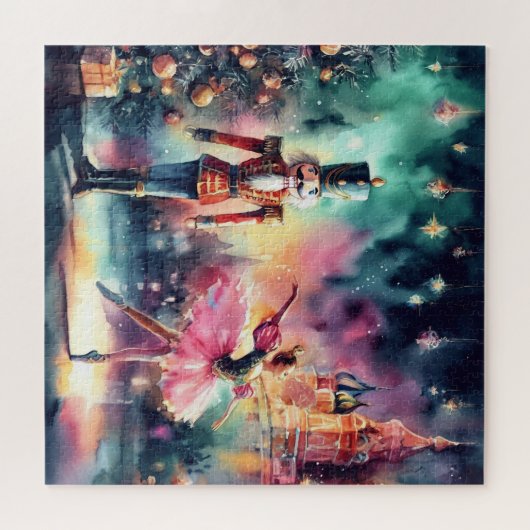 Puzzle Beau Aquarelle Nutcracker (Horizontal)