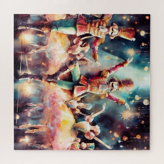 Puzzle Beau Aquarelle Nutcracker (Horizontal)