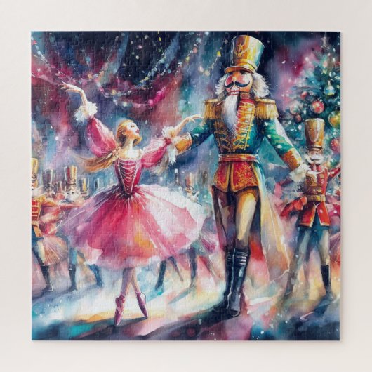 Puzzle Beau Aquarelle Nutcracker (Vertical)