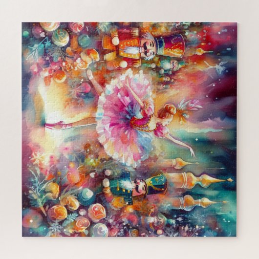 Puzzle Beau Aquarelle Nutcracker (Horizontal)