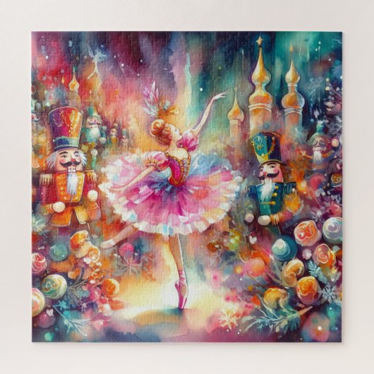Puzzle Beau Aquarelle Nutcracker (Vertical)