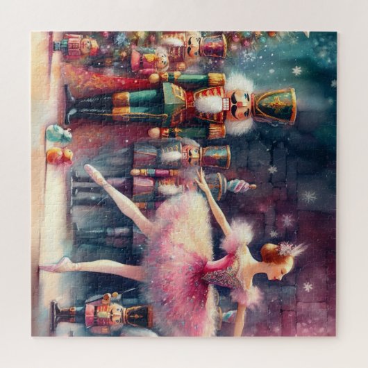 Puzzle Beau Aquarelle Nutcracker (Horizontal)