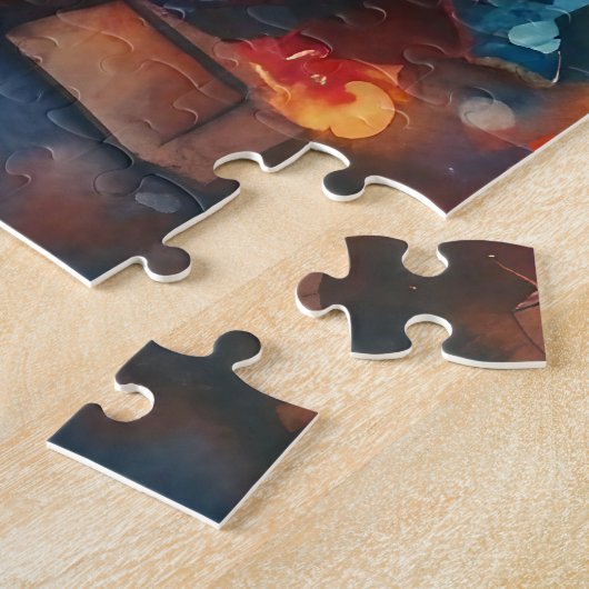 Puzzle Beau Aquarelle Nutcracker (Côté)