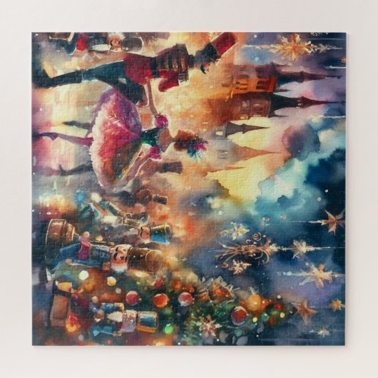 Puzzle Beau Aquarelle Nutcracker (Horizontal)