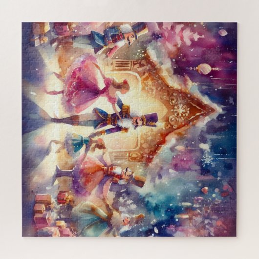 Puzzle Beau Aquarelle Nutcracker (Horizontal)