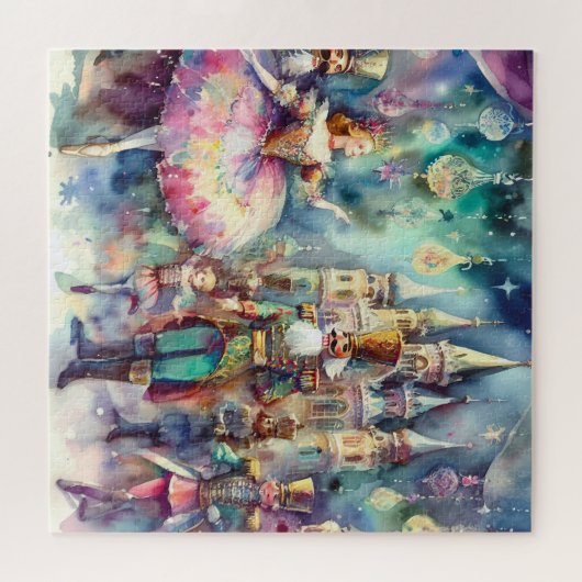 Puzzle Beau Aquarelle Nutcracker (Horizontal)