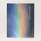 Puzzle Beau arc-en-ciel éblouissant dans les nuages (Vertical)