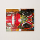 Puzzle Beau art traditionnel sri-lankais de masques de fe (Horizontal)