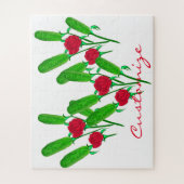 Puzzle Beau bouquet de chiche avec Thunder_Cove Rose (Vertical)