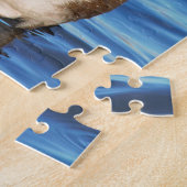 Puzzle Beau canard Chatty Mandarin sur le rivage (Côté)