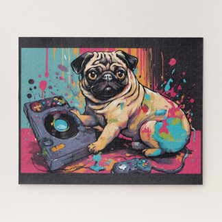 Puzzle Beau carlin adorant les jeux vidéo