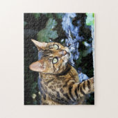 Puzzle Beau chat du Bengale (Vertical)