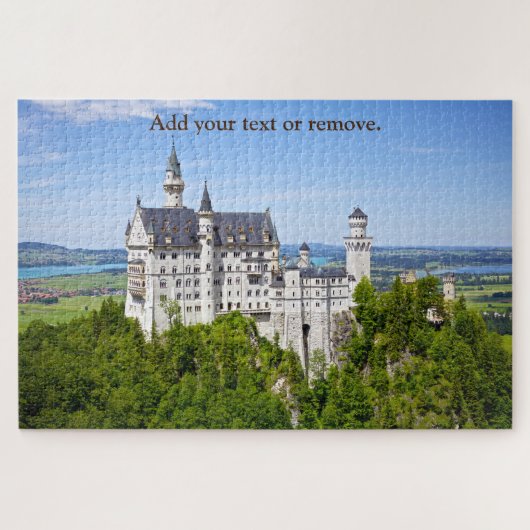 Puzzle Beau château de Neuschwanstein, Bavière, Allemagne (Horizontal)