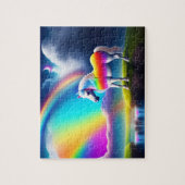 Puzzle Beau Cheval Blanc (Vertical)