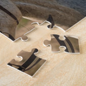 Puzzle Beau Cheval Blanc tendance moderne (Côté)