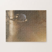 Puzzle Beau cheval et soleil (Horizontal)