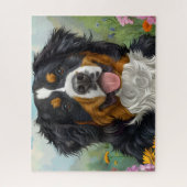 Puzzle Beau chien de montagne bernois (Vertical)