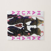 Puzzle Beau couple d'Afrique Extraordinaire : un art roma (Horizontal)