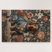 Puzzle Beau Dachshund Brown | Portrait Dachshund (Horizontal)
