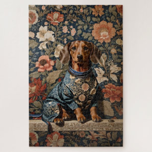 Puzzle Beau Dachshund Brown   Portrait Dachshund