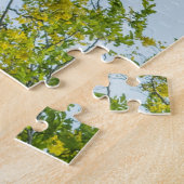 Puzzle Beau éléphant Jouer dans l'herbe (Côté)