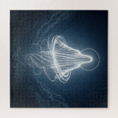 Puzzle Beau Esprit lumineux flottant dans l'espace profon (Horizontal)